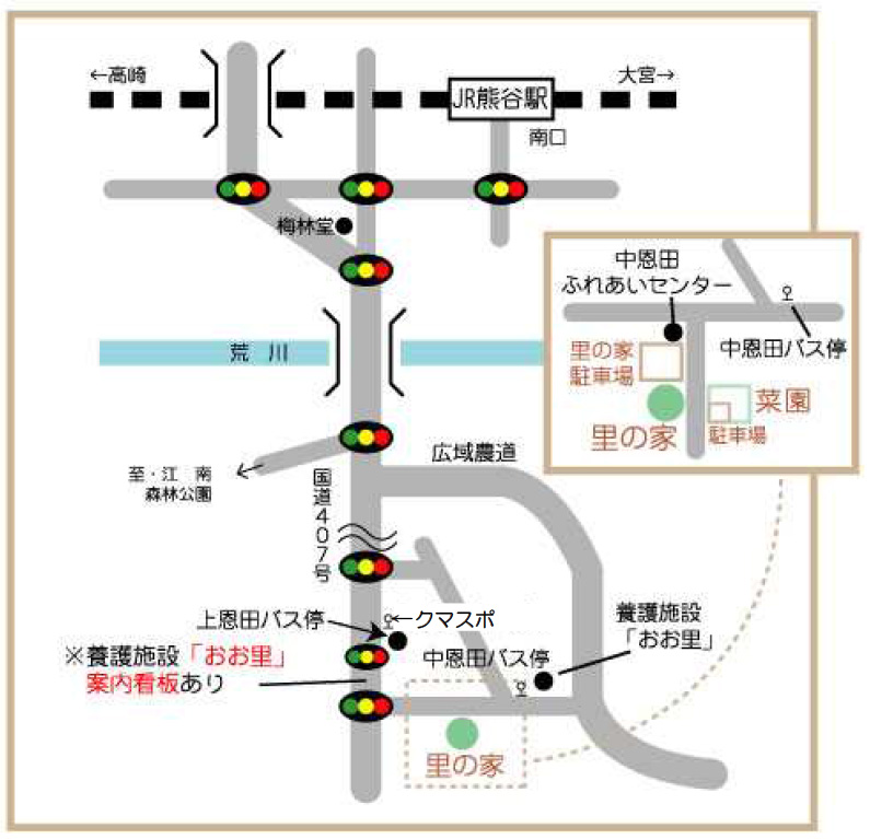 地図「里の家」